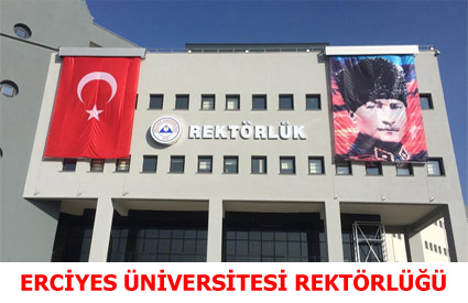 Erciyes Üniversitesi Rektörlük Binası Otomatik Motorlu Bayrak Sistemi