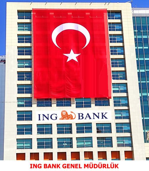 ING Bank Genel Müdürlük Otomatik Motorlu Bayrak Sistemi