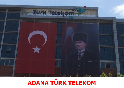 Adana Türk Telekom Otomatik Motorlu Bayrak Sistemi