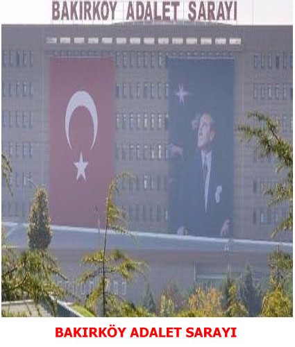 Bakırköy Adalet Sarayı E5 Cephesi Otomatik Motorlu Bayrak Poster Sistemi